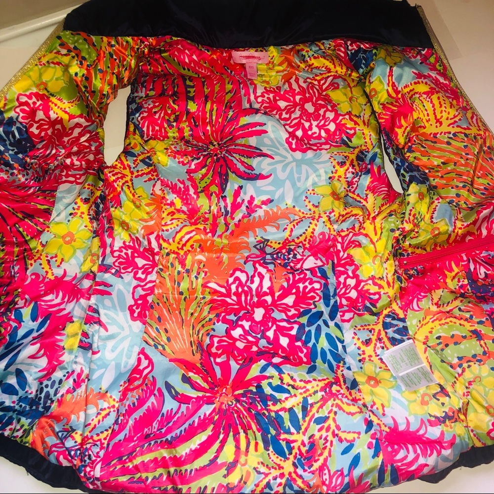 Lilly Pulitzer “Allie” Packable Down Puffer Vest - Picture 2 of 5
